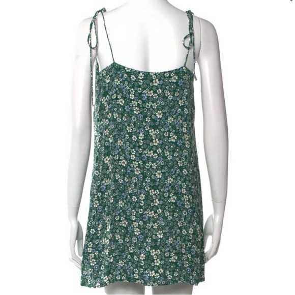 Reformation Agean Tie Strap Mini Dress - Picture 5 of 8